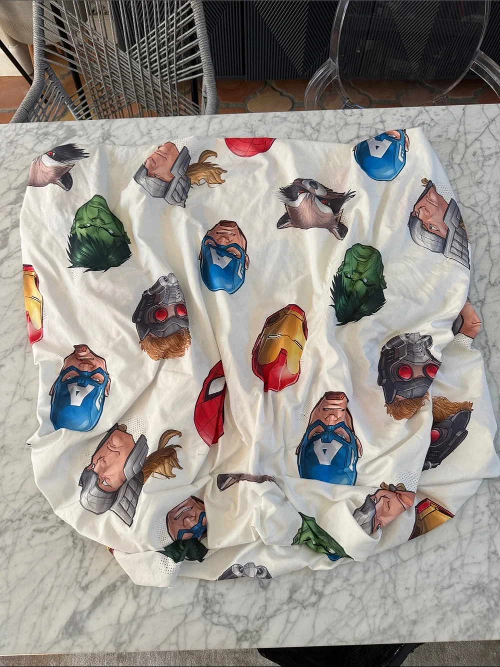Avengers Marvel Twin Fitted Sheet